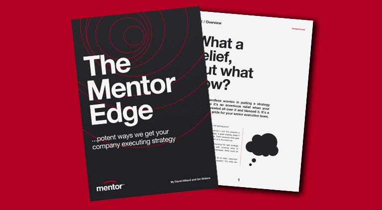 Mentor Edge Book Cover